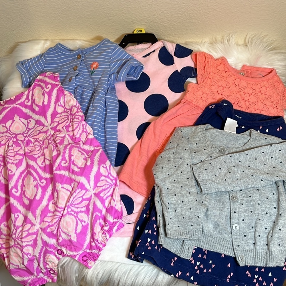Bundle Girl Baby Clothes Size 6m